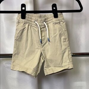 GAP kids sand Khaki Drawstring easy pull on Shorts XS